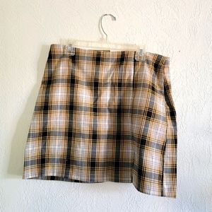 Urban Outfitters Skirt yellow plaid